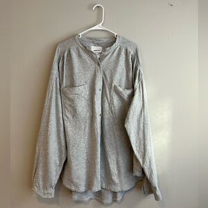 Aerie Roll With It Lightweight Fleece Shirt